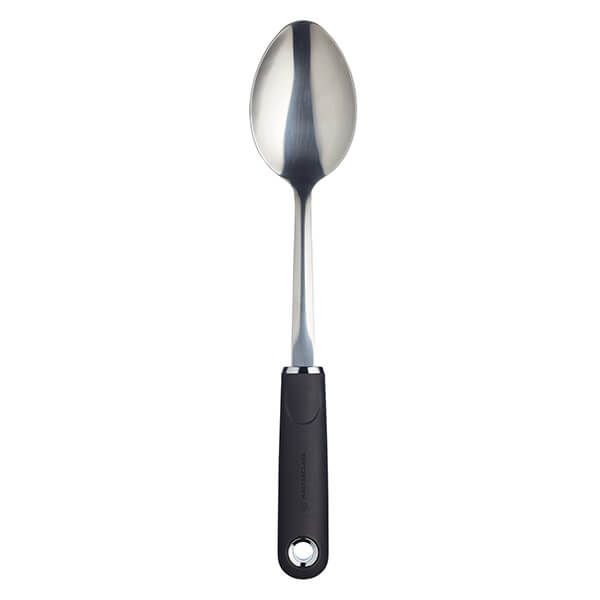MasterClass Soft Grip Stainless Steel Cooking Spoon