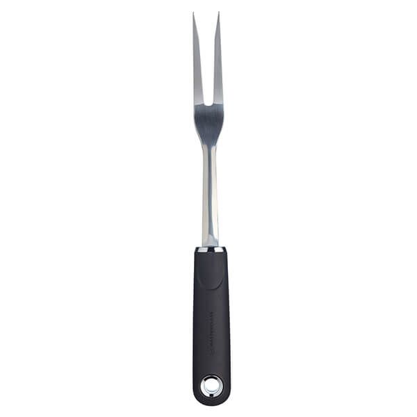 MasterClass Soft Grip Stainless Steel Carving Fork