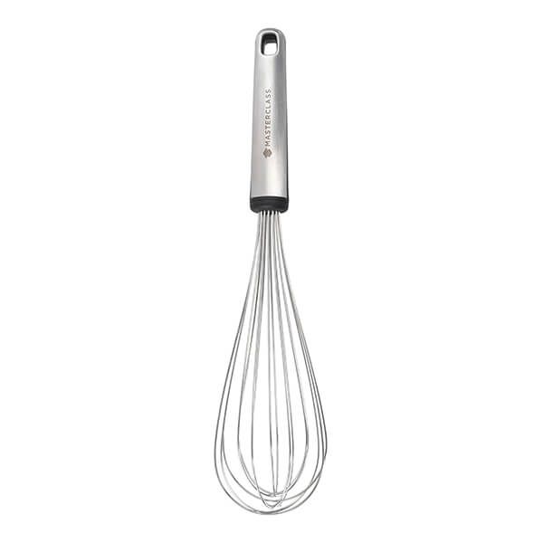 MasterClass Soft Grip Stainless Steel Whisk Grey
