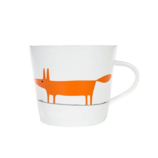Scion Living Mr Fox Ceramic & Orange 350ml Mug