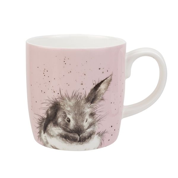 Wrendale Designs Large Fine Bone China Mug Bathtime Rabbit