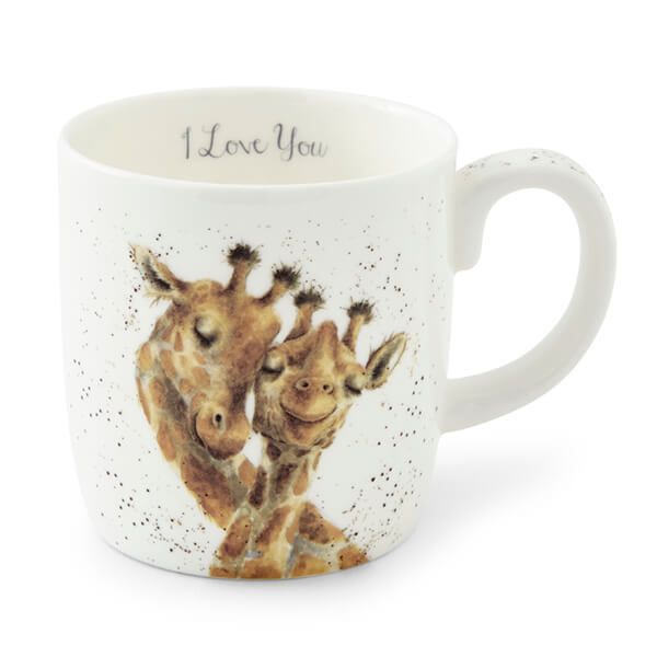 Wrendale Designs 'I Love You' Giraffe Large Mug