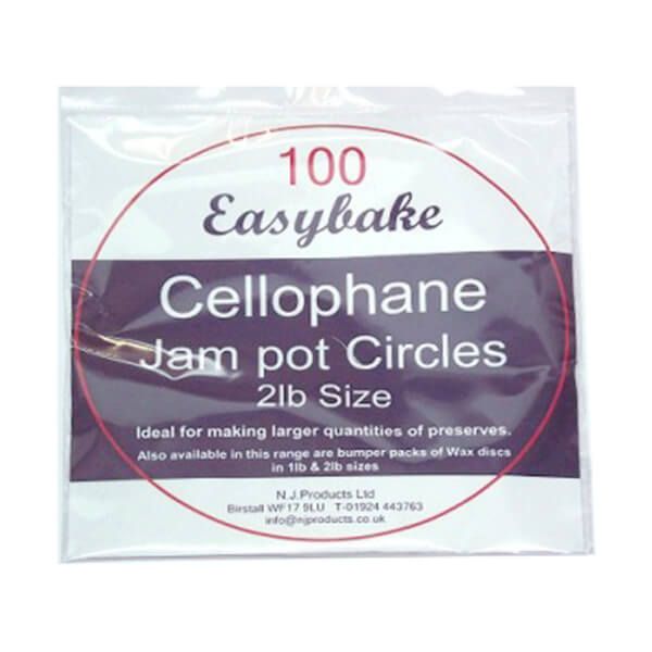 NJ Products 2lb Transparent Cellophane Discs