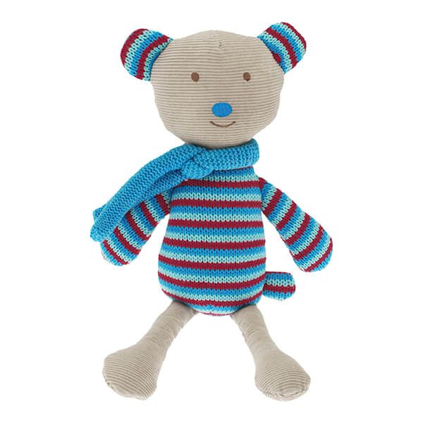 Walton & Co Knitted Reversible Bear Toy
