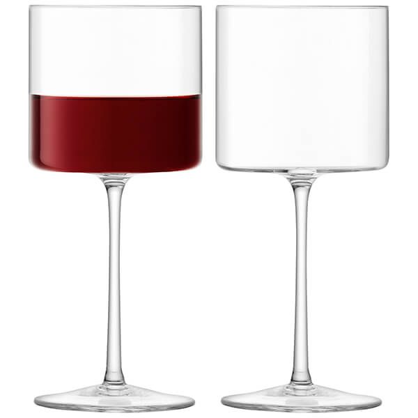 LSA Otis Red Wine Glass 310ml Clear Set of Two