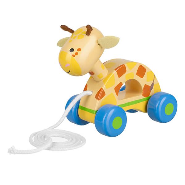 Orange Tree Toys Giraffe Pull Along Wooden Toy (FSC®)