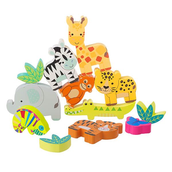 Orange Tree Toys Stacking Jungle Animals Wooden Toy (FSC®)