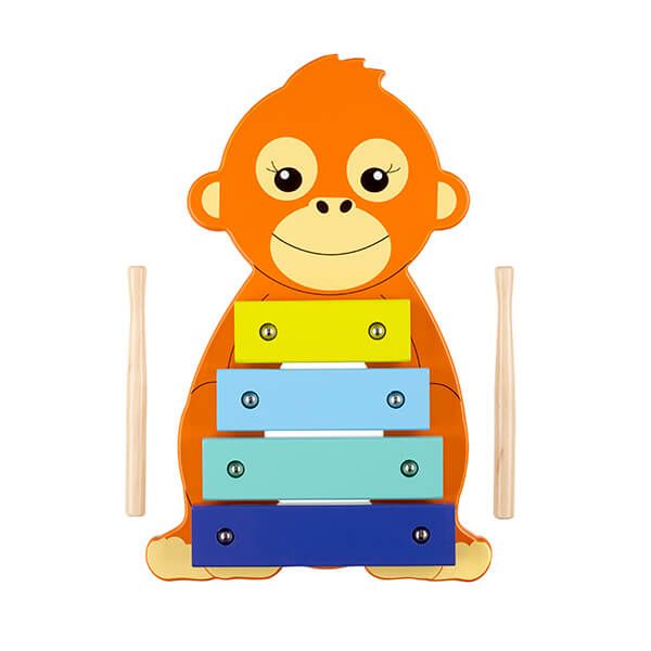 Orange Tree Toys Orangutan Xylophone Wooden Toy (FSC®)