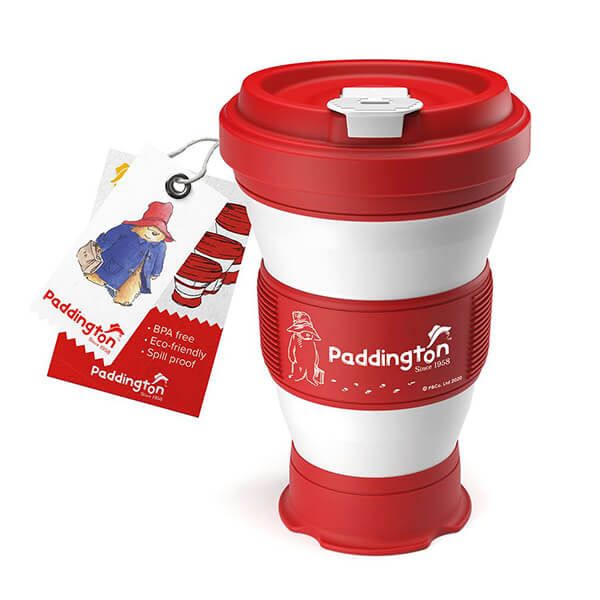 Paddington Bear Collapsible Red Travel Cup