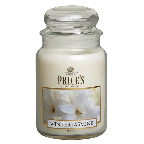 Prices Fragrance Collection Winter Jasmine Large Jar Candle