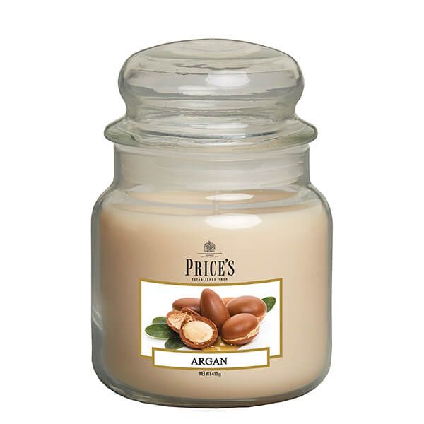 Prices Fragrance Collection Argan Medium Jar Candle