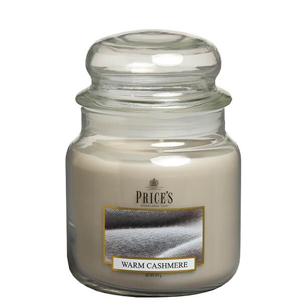 Prices Fragrance Collection Warm Cashmere Medium Jar Candle
