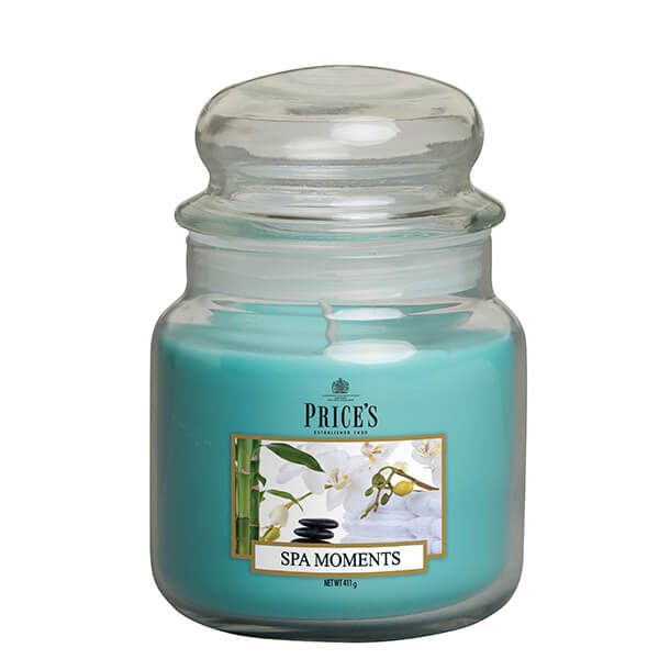 Prices Fragrance Collection Spa Moments Medium Jar Candle