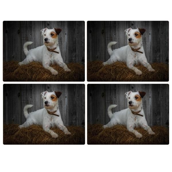 Rural Roots Jack Russell Placemat Pack Of 4