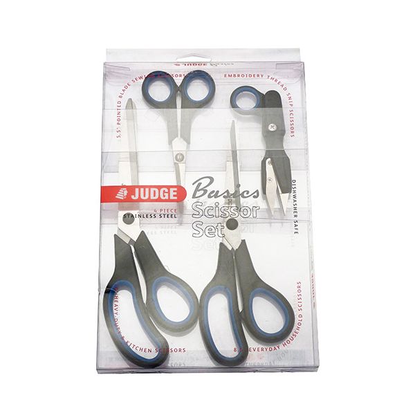 Judge Basics 4 Piece Scissor Set