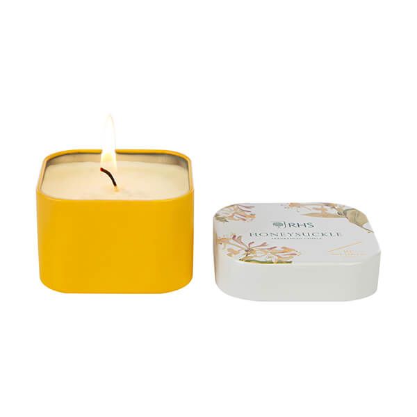 Wax Lyrical RHS Fragrant Garden Honeysuckle Candle Tin