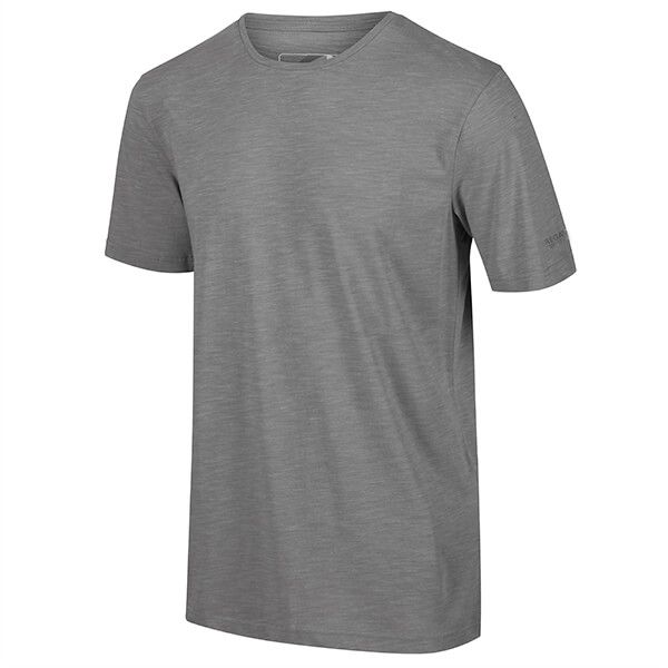 Regatta Men's Tait Lightweight Active T-Shirt Rock Grey