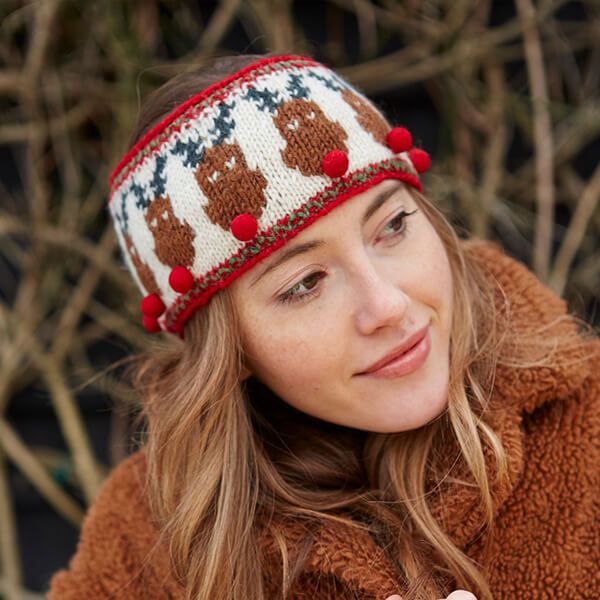Pachamama Knitted Rudolf Headband