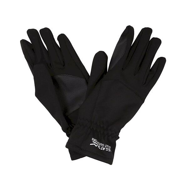 Regatta Unisex Softshell Gloves III Black