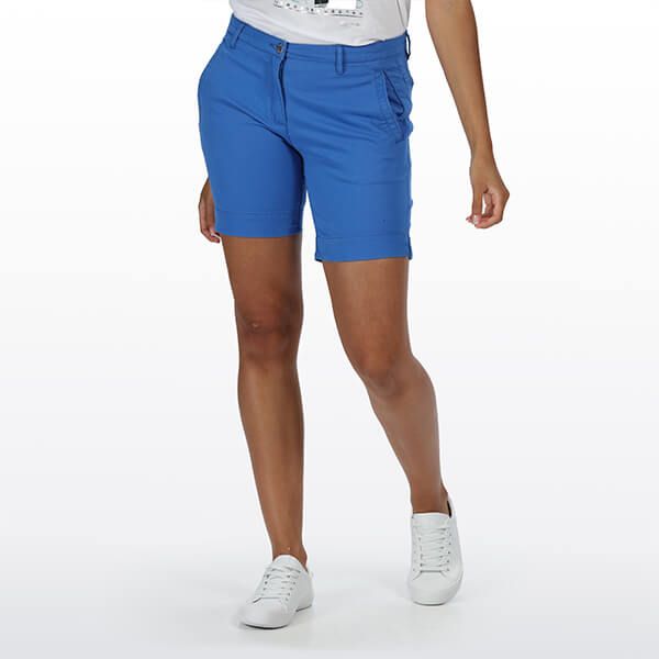 Regatta Women's Solita II Chino Shorts Strong Blue