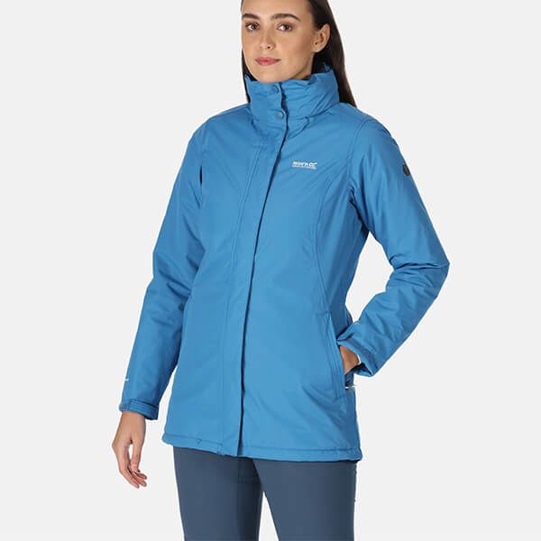 Regatta Womens Blanchet II Waterproof Insulated Jacket Vallarta Blue