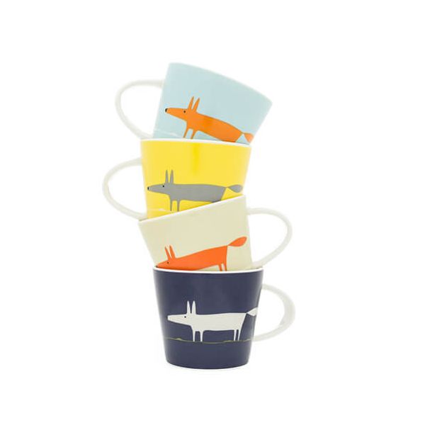 Scion Living Mr Fox Set of 4 Espresso Cups