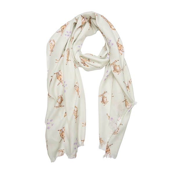 Wrendale Designs 'Hare-Brained' Hare Scarf
