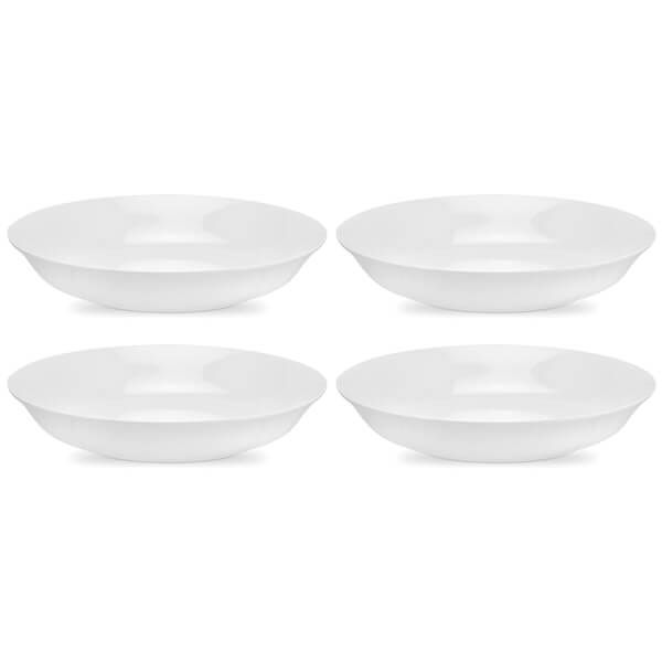 Royal Worcester Serendipity White Set of 4 Pasta Bowls