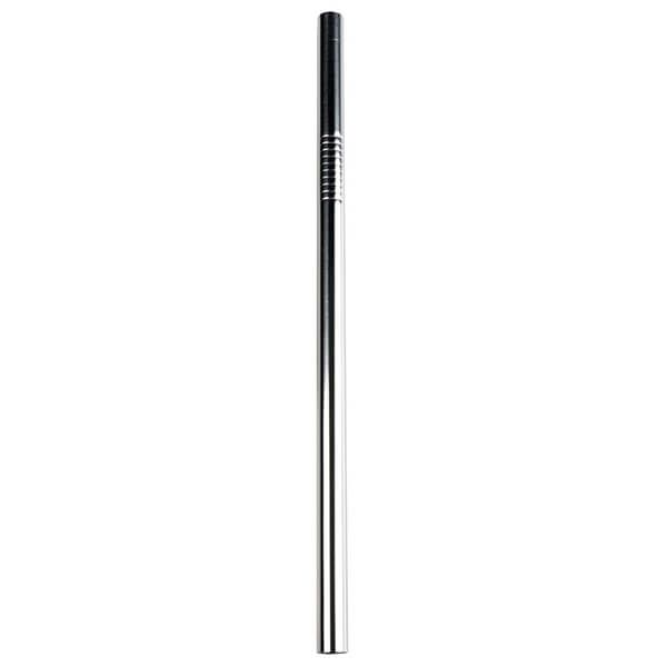 Grunwerg Stainless Steel Straight Straw 215mm x 9mm Diameter