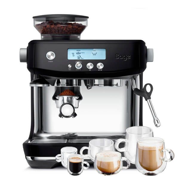 Sage the Barista Pro Black Truffle Coffee Machine With FREE Gift