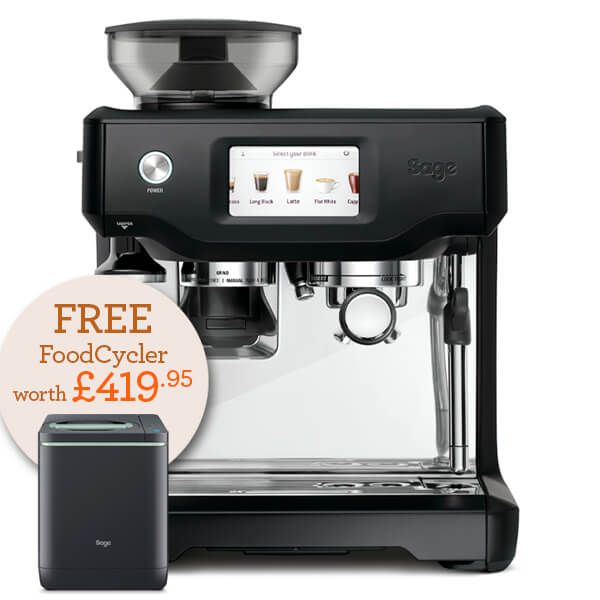 Sage The Barista Touch Black Truffle Coffee Machine With FREE Gift