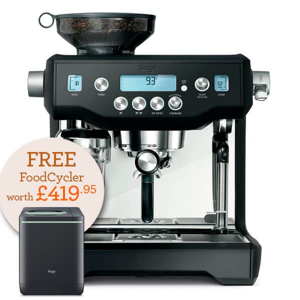 Sage The Oracle Black Truffle Coffee Machine With FREE Gift