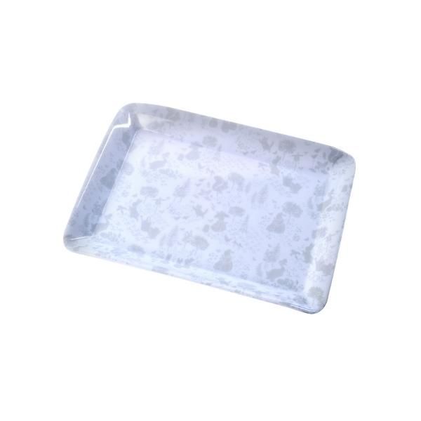 Peter Rabbit Classic Pattern Grey Scatter Tray