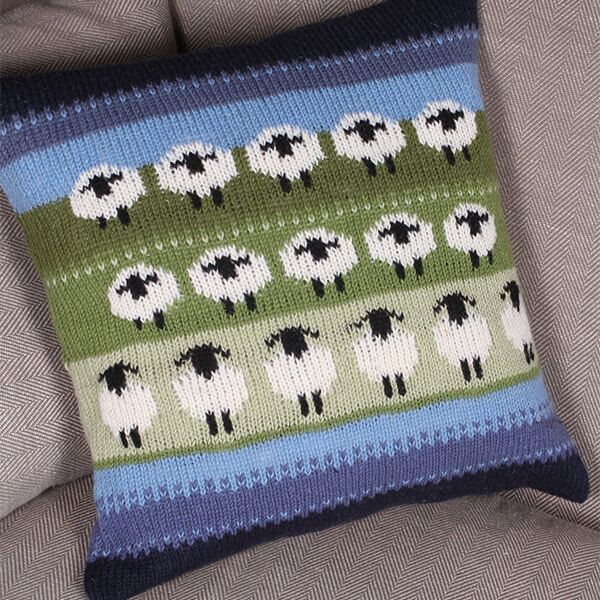 Pachamama Flock of Sheep Cushion