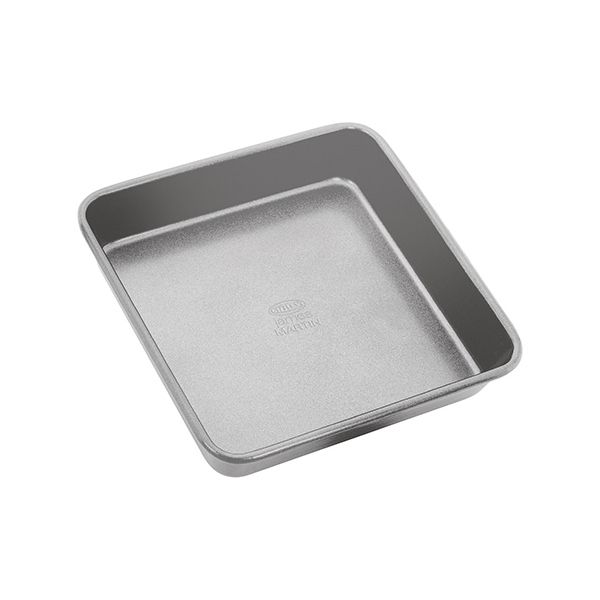 Buy Grizzly Springform Cake Tin Square Cake Tin 9 x 9 24 x 24 cm  Black and Cream with Overflow Protection NonStick Tall Square Cake Tin  Online at desertcartINDIA