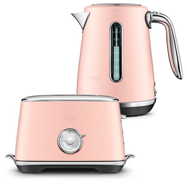 Sage Kettle & Toaster Set Select Luxe Rosewater Meringue