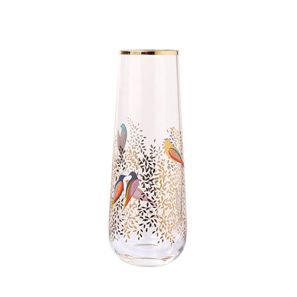 Sara Miller Chelsea Collection Single Stem Glass Vase