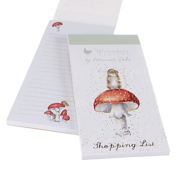 Wrendale Designs Mouse Shopping Pad - He's a Fungi