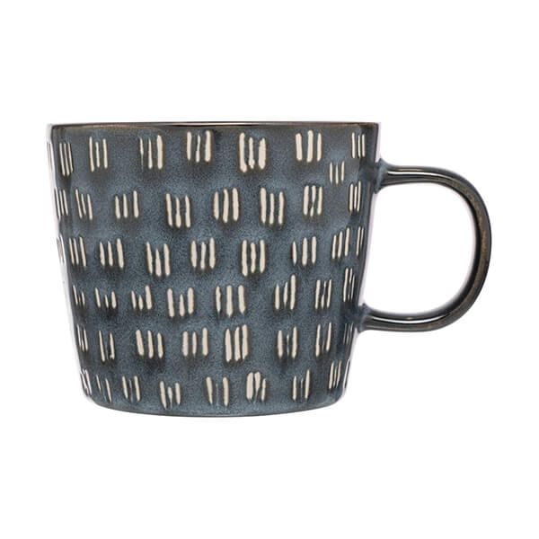 Siip Reactive Glaze Lined Navy Mug 