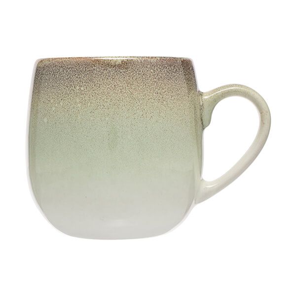 Siip Reactive Glaze Ombre Green Mug