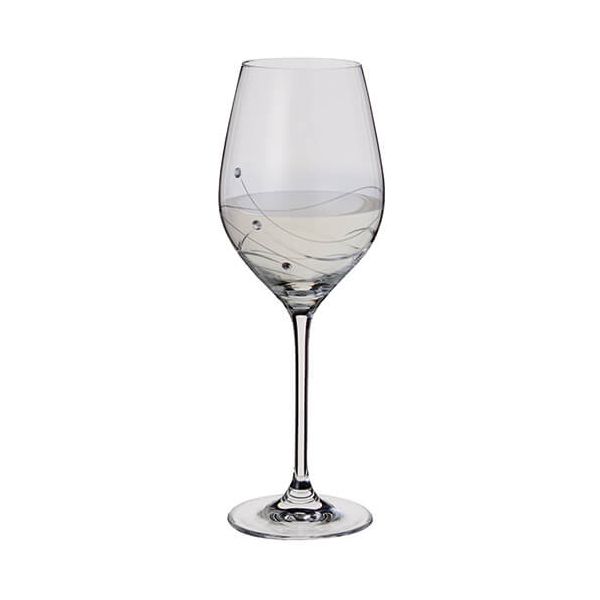 Dartington Glitz Swarovski Elements Wine Glass