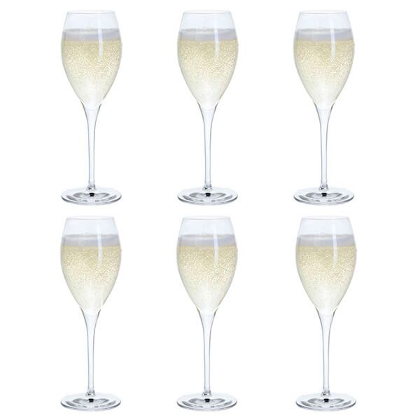 Dartington Party Pack Set Of 6 Prosecco Glasses