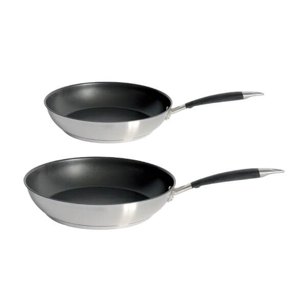 Stoven Soft Touch Induction 20 and 24cm Non-Stick Frying Pan Set