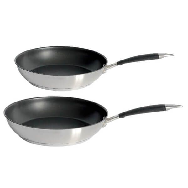 Stoven Soft Touch Induction 24 and 28cm Non-Stick Frying Pan Set