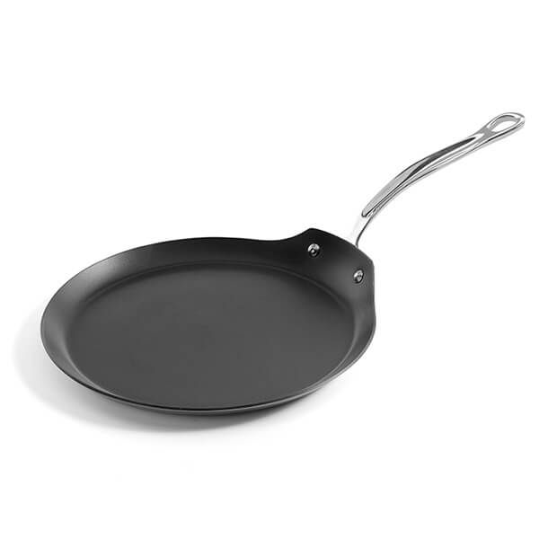Samuel Groves Classic Non-Stick Stainless Steel Triply 26cm Crepe Pan