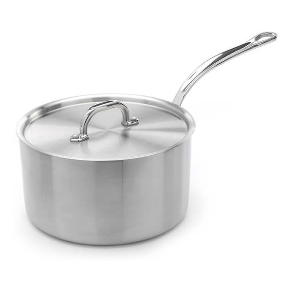Samuel Groves Classic Stainless Steel Triply 26cm Saucepan with Lid