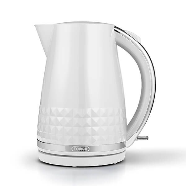 Tower Solitaire 3KW 1.5 Litre Kettle White