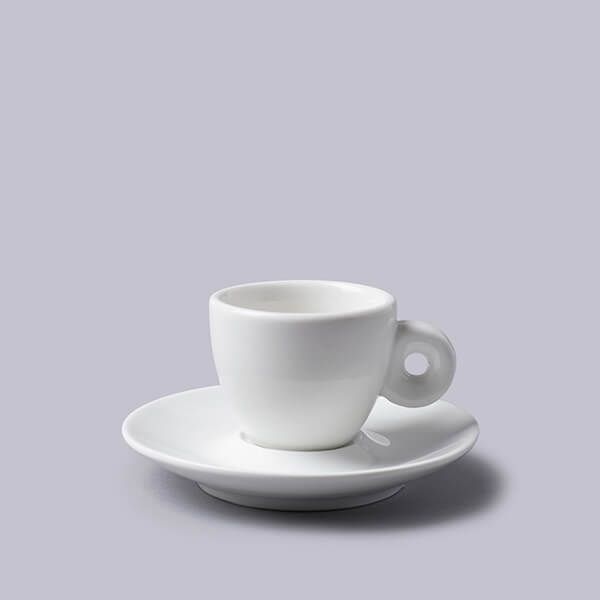 W.M.Bartleet & Sons Espresso Saucer and Cup White