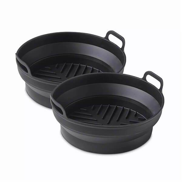 Tower Airfryer Pack of 2 Round Foldable Trays