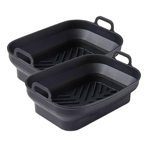 Tower Airfryer Pack of 2 Rectangular Foldable Trays